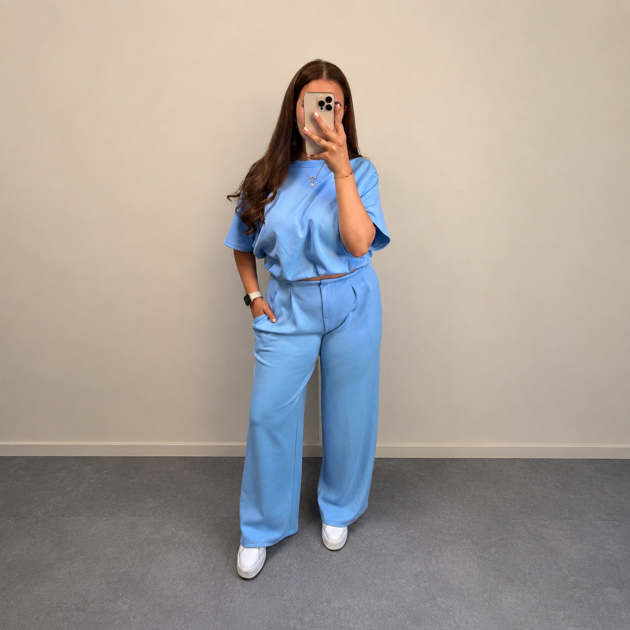 Matching set - Baby blauw