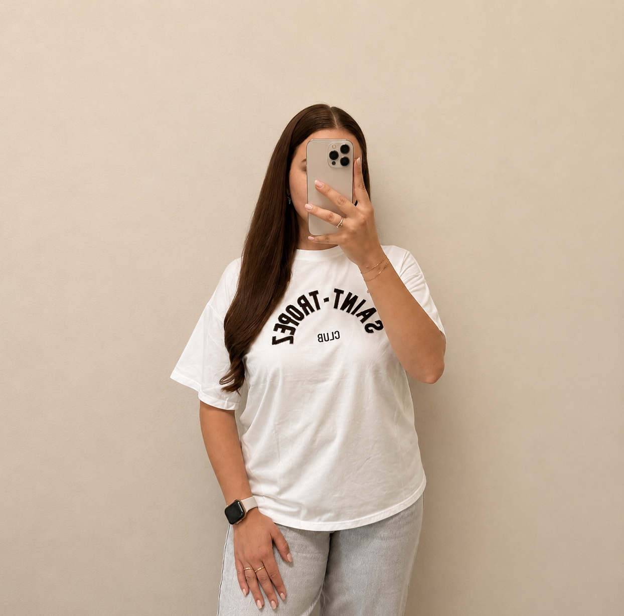 Saint Tropez Tee - Wit