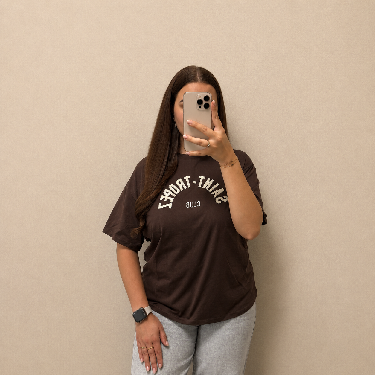 Saint Tropez Tee - Bruin