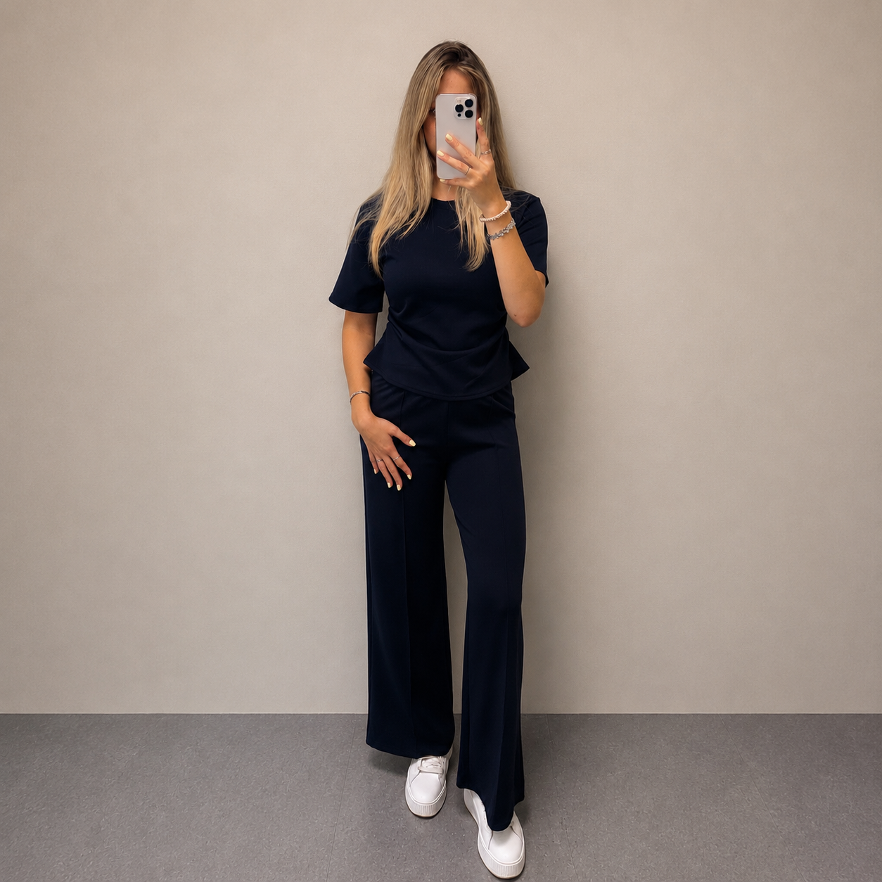 Comfort set detail - Donker blauw